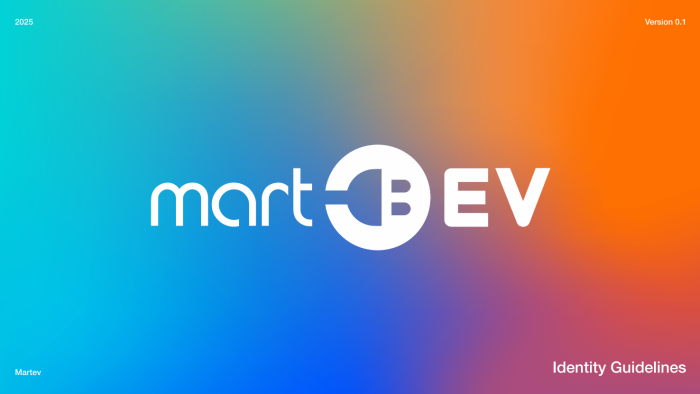 MartEV – ბრენდბუქის შექმნა და ვიზუალური იდენტობის დიზაინი